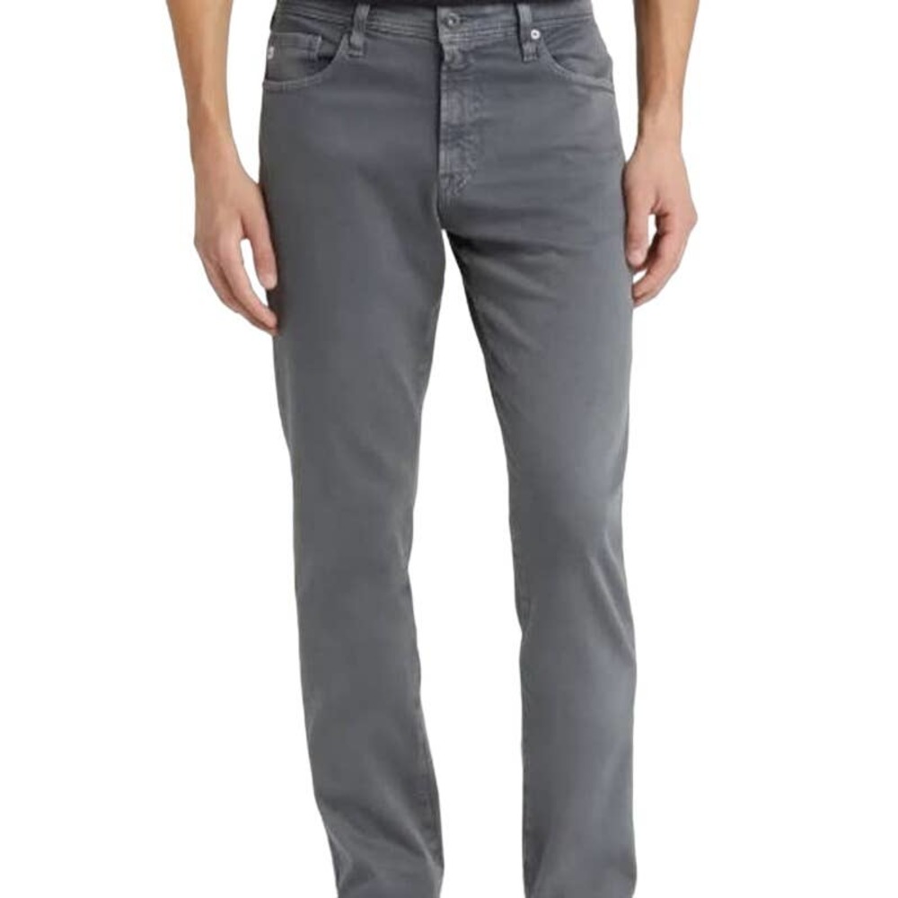 AG Adriano Goldschmied Everett Slim Straight Leg Jeans Denim Gray Men's 35x30